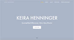 Desktop Screenshot of keirahenninger.com